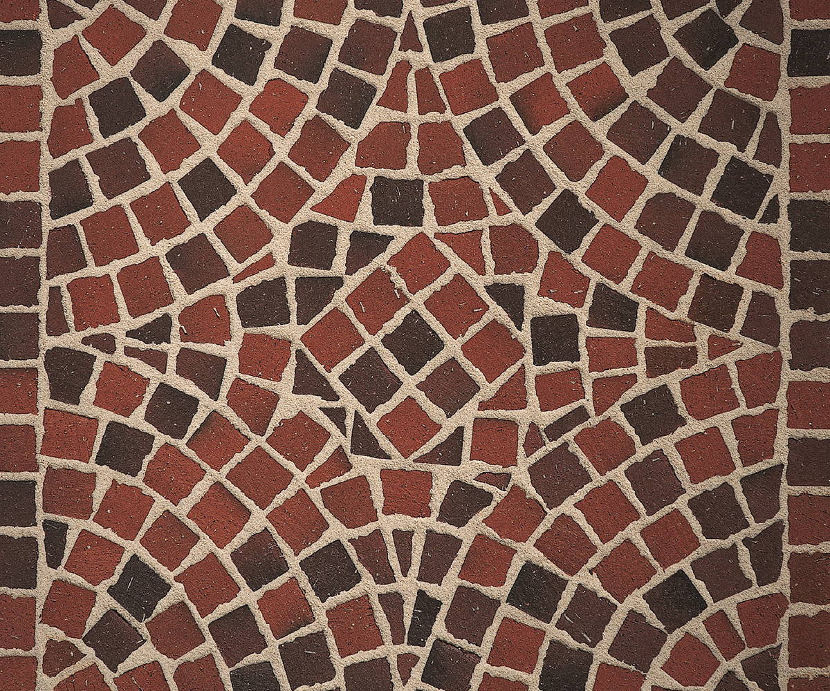 "Feldhaus Klinker" klinkerio trinkelės mozaika M403 Gala Flamea